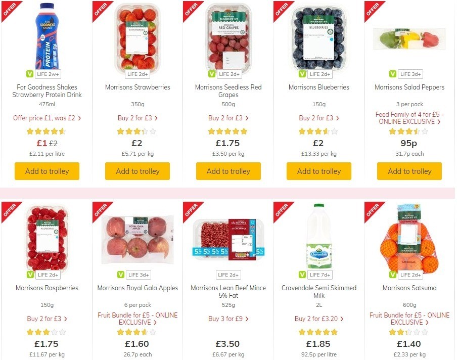 Morrisons Offers from 7 July