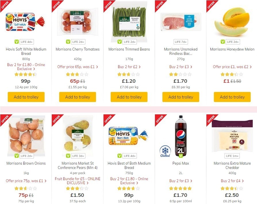 Morrisons Offers from 7 July