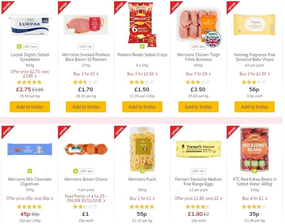 Morrisons Offers from 7 July