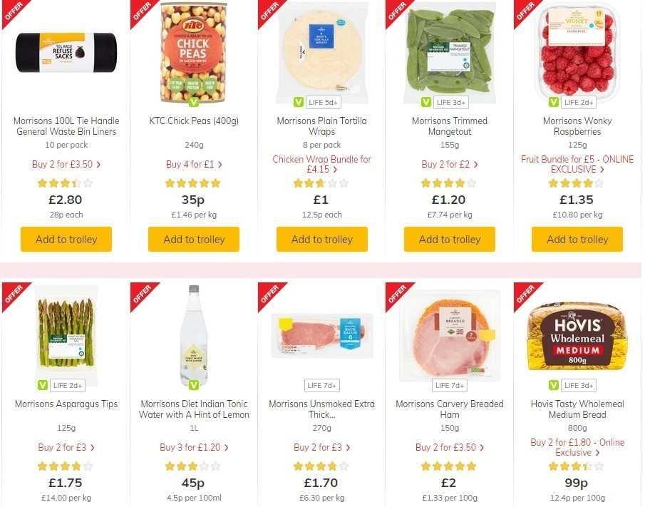 Morrisons Offers from 7 July