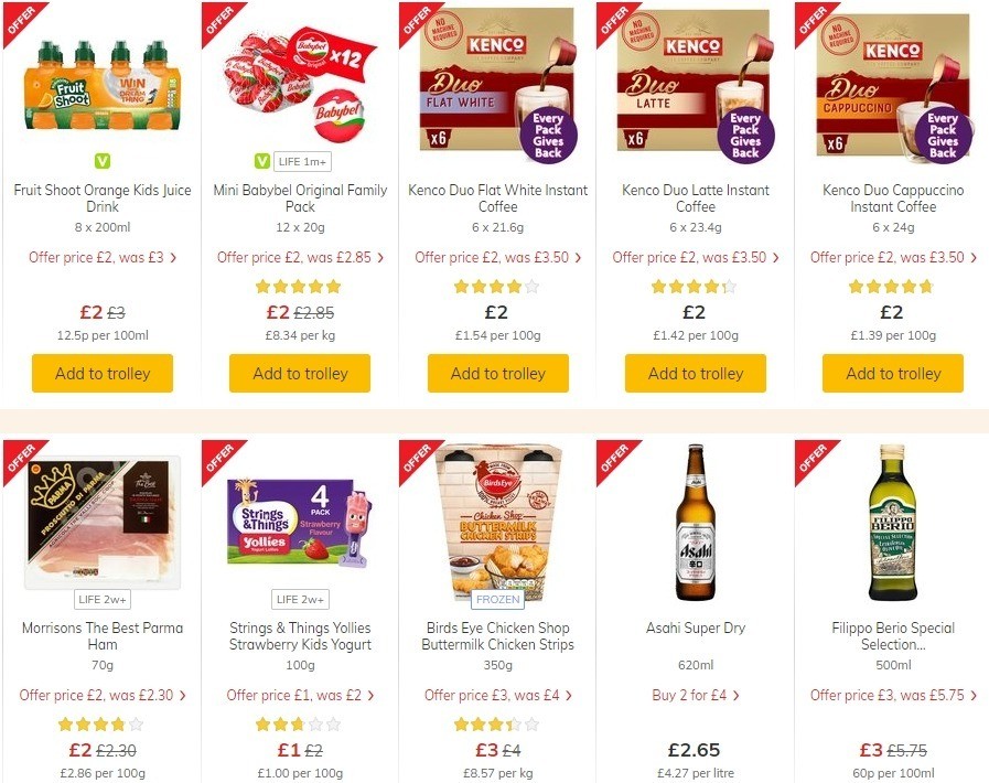 Morrisons Offers from 14 July