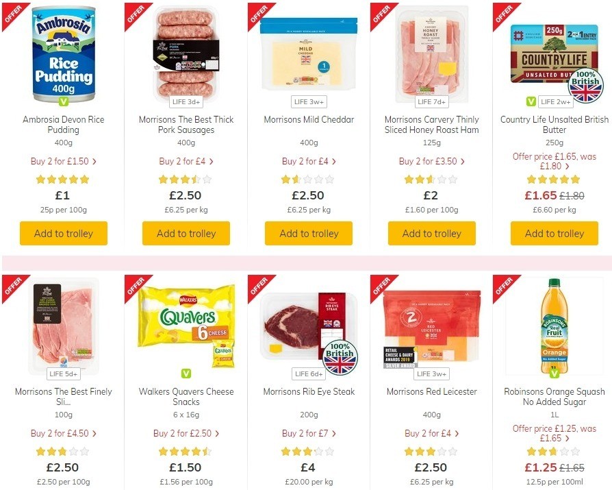 Morrisons Offers from 21 July