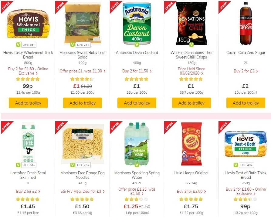 Morrisons Offers from 21 July