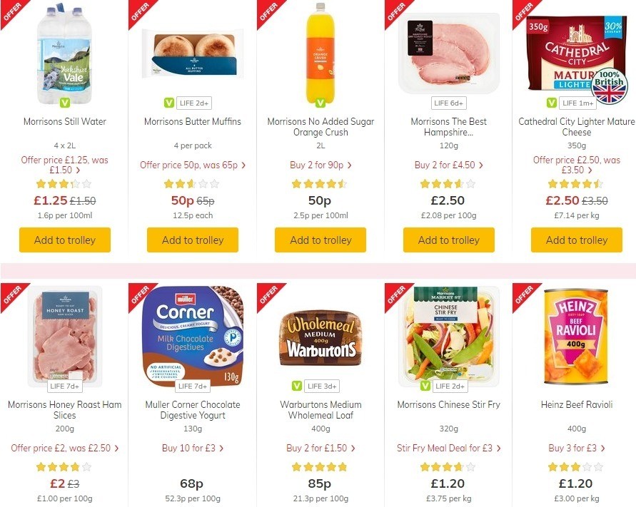 Morrisons Offers from 21 July