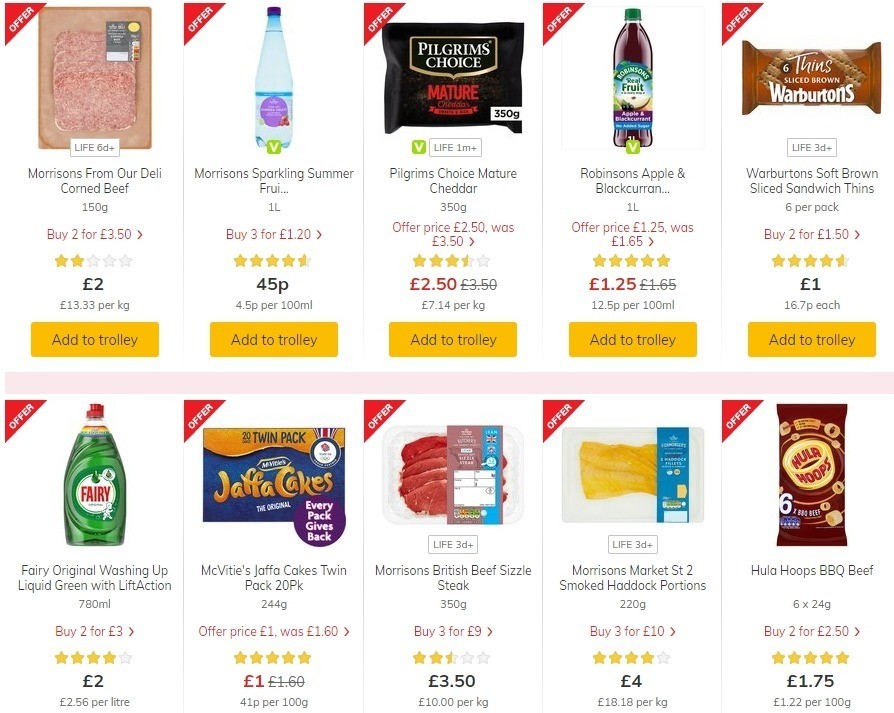 Morrisons Offers from 21 July