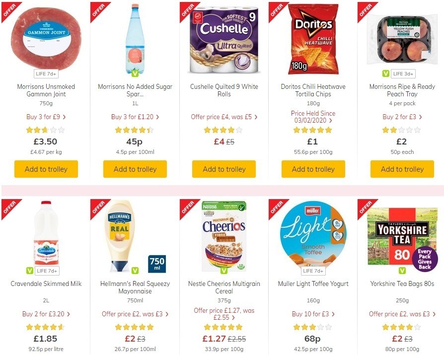 Morrisons Offers from 21 July