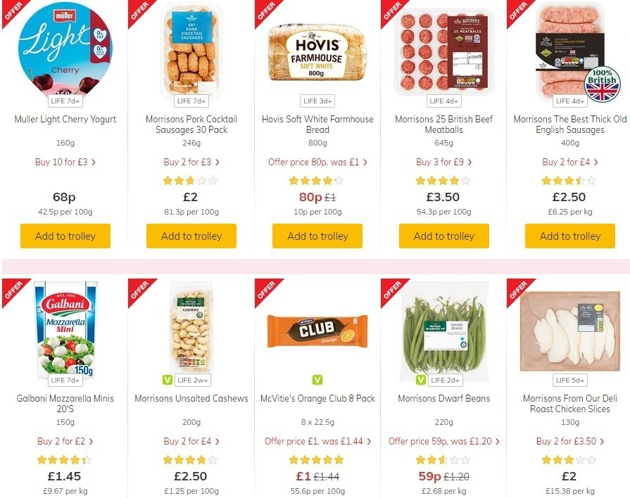 Morrisons Offers from 21 July