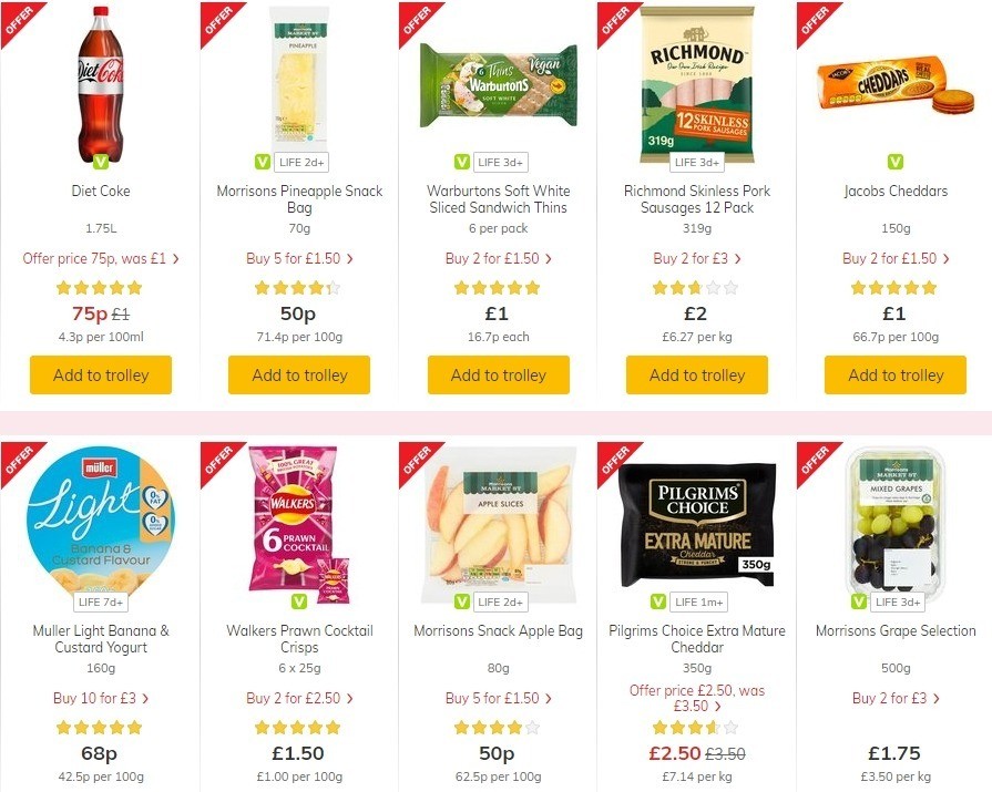 Morrisons Offers from 21 July