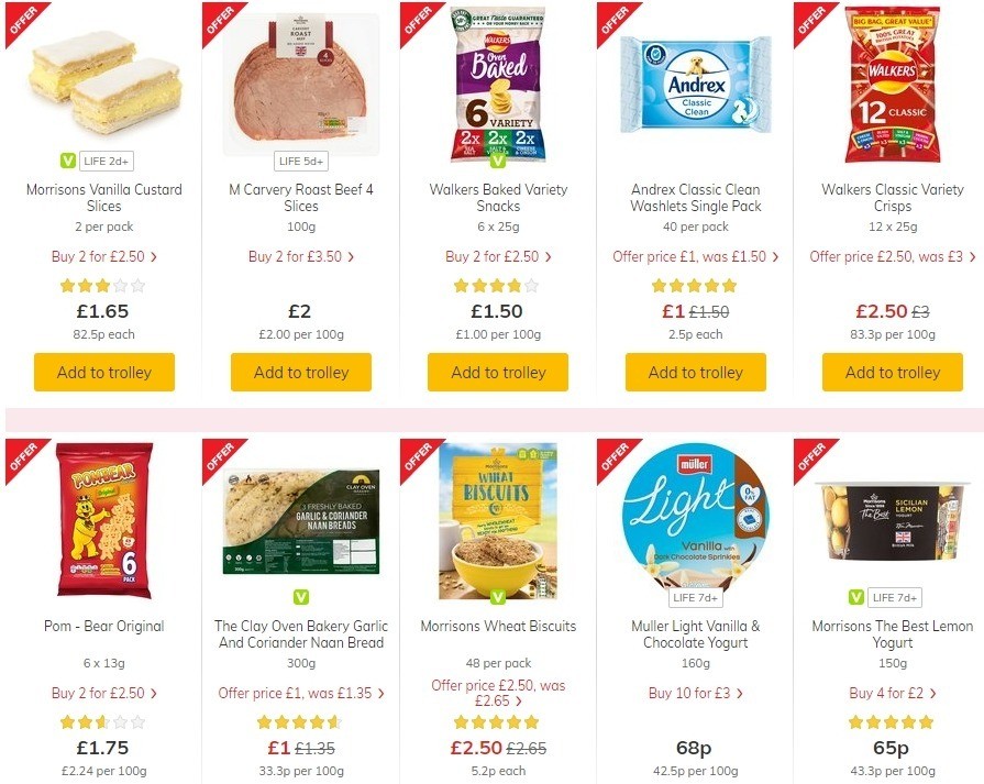 Morrisons Offers from 21 July
