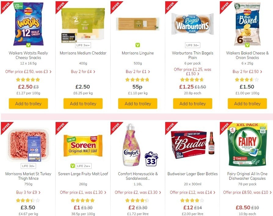 Morrisons Offers from 21 July