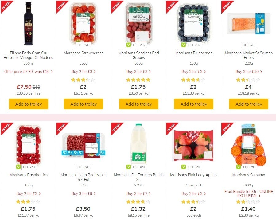 Morrisons Offers from 21 July