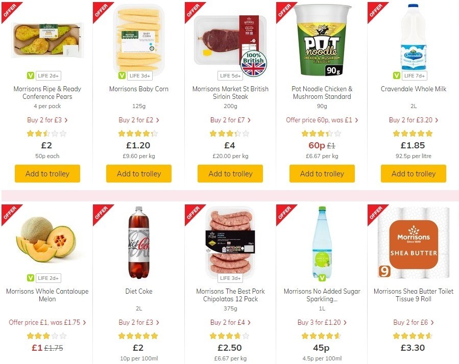 Morrisons Offers from 21 July
