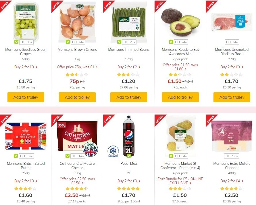 Morrisons Offers from 21 July