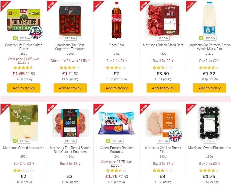 Morrisons Offers from 21 July