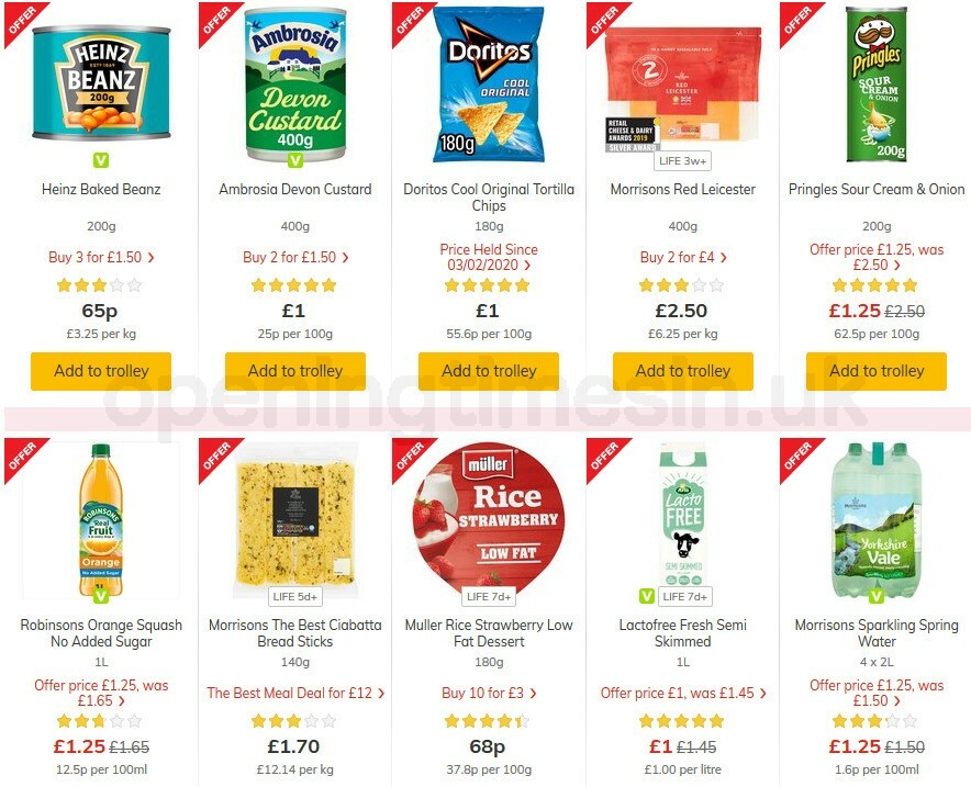 Morrisons Offers from 4 August