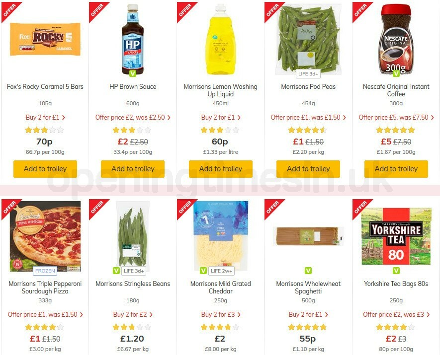 Morrisons Offers from 4 August