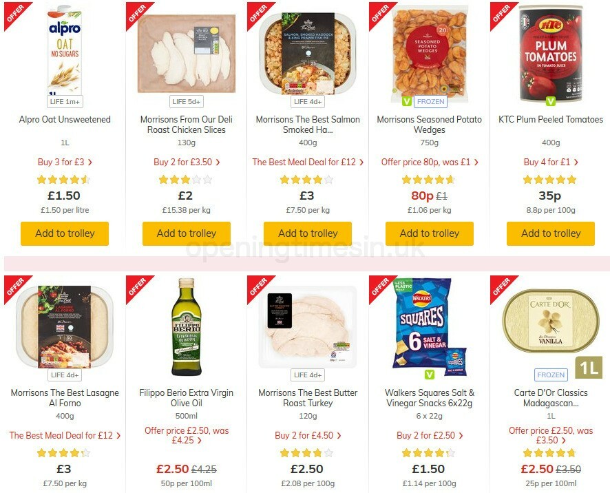 Morrisons Offers from 25 August
