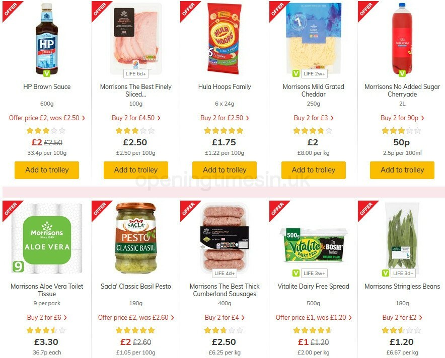 Morrisons Offers from 25 August