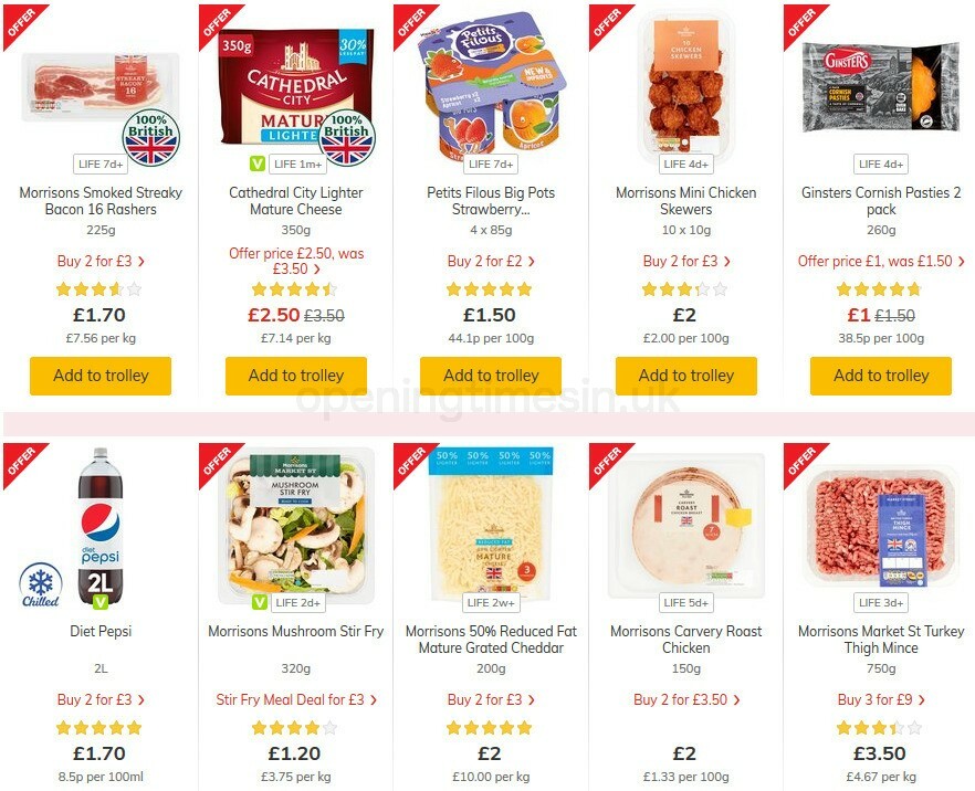Morrisons Offers from 25 August