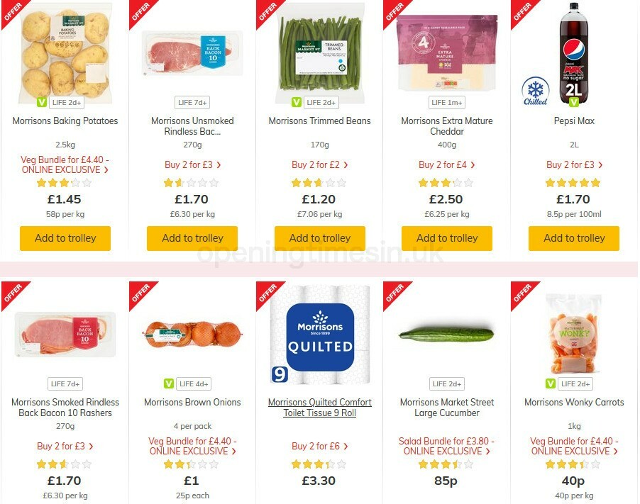 Morrisons Offers from 1 September