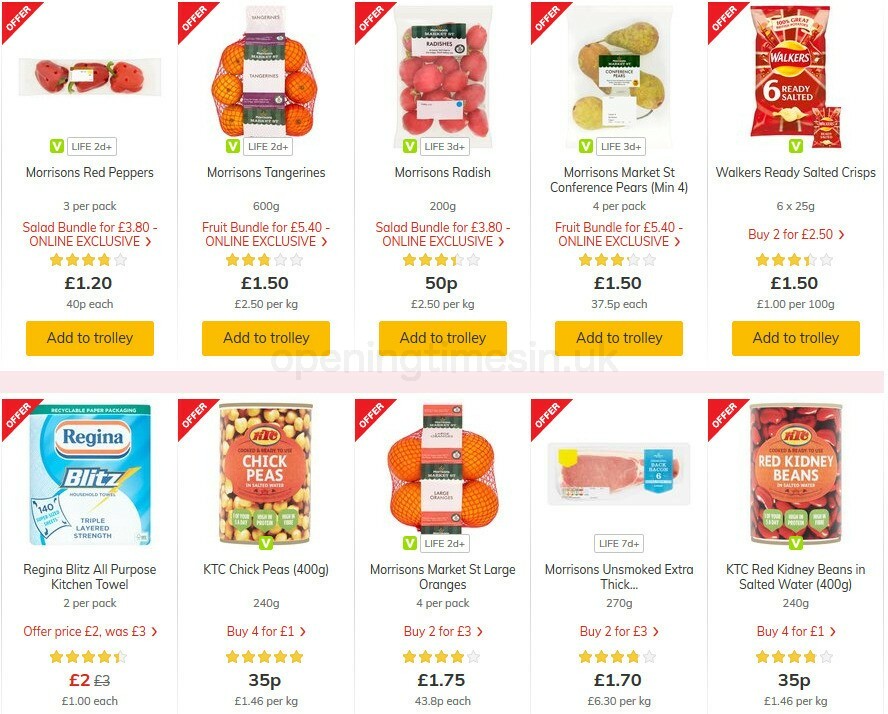 Morrisons Offers from 1 September