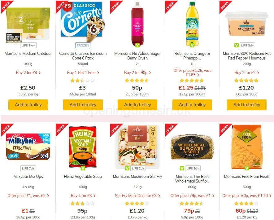 Morrisons Offers from 8 September