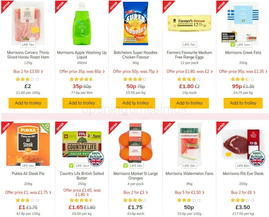 Morrisons Offers from 29 September