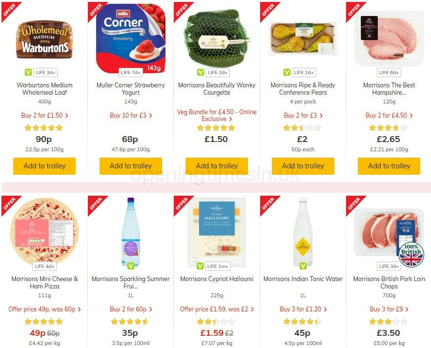 Morrisons Offers from 29 September