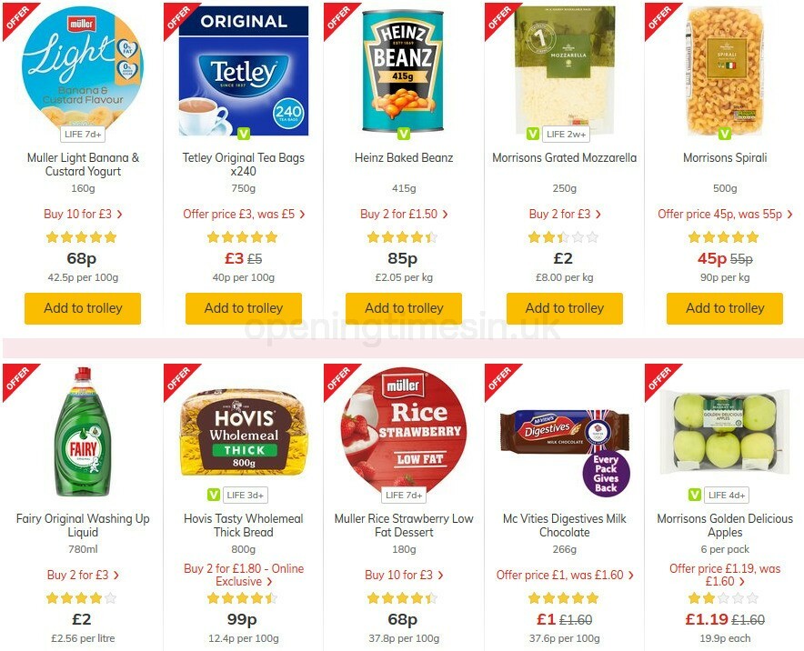 Morrisons Offers from 29 September