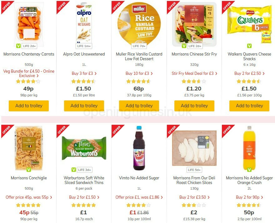 Morrisons Offers from 29 September