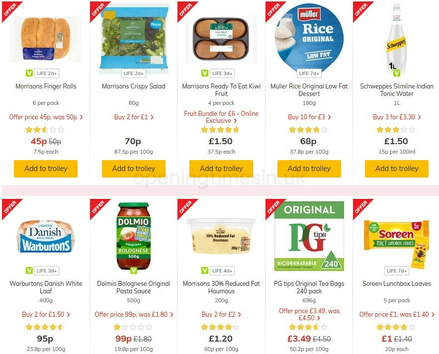 Morrisons Offers from 29 September