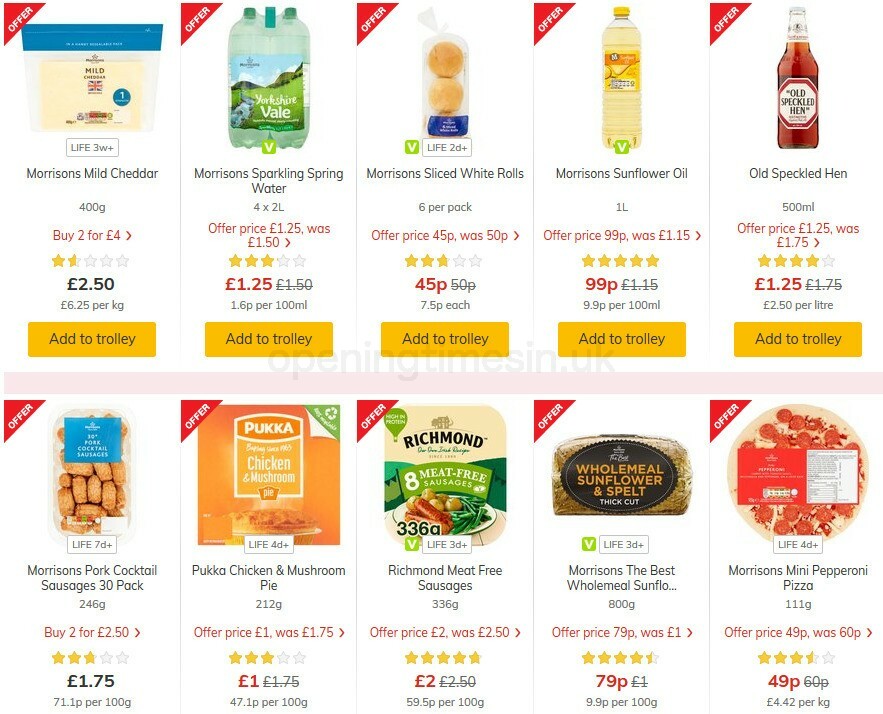 Morrisons Offers from 29 September