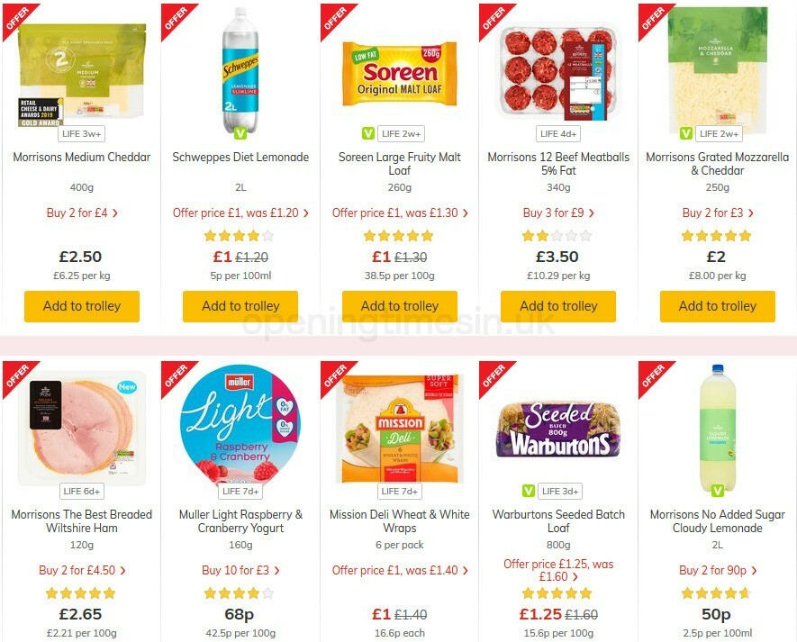 Morrisons Offers from 29 September