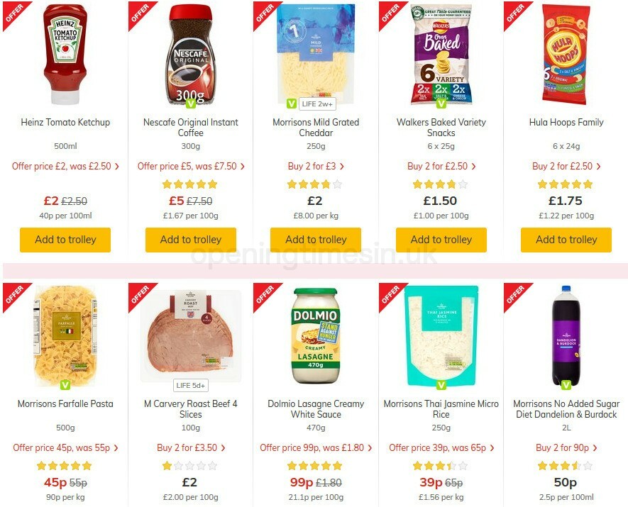 Morrisons Offers from 29 September