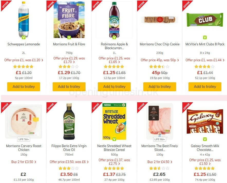 Morrisons Offers from 29 September