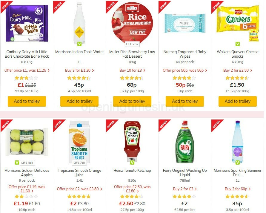 Morrisons Offers from 6 October