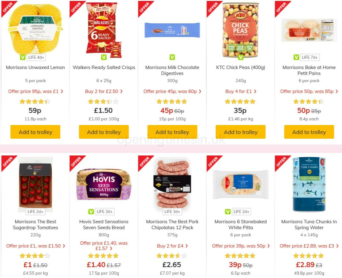 Morrisons Offers from 10 November