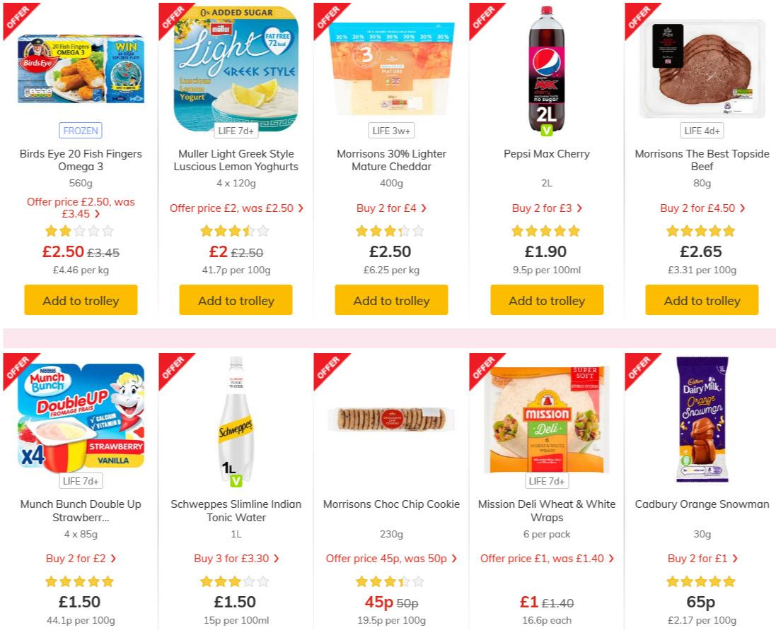 Morrisons Offers from 24 November