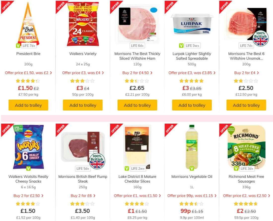 Morrisons Offers from 24 November