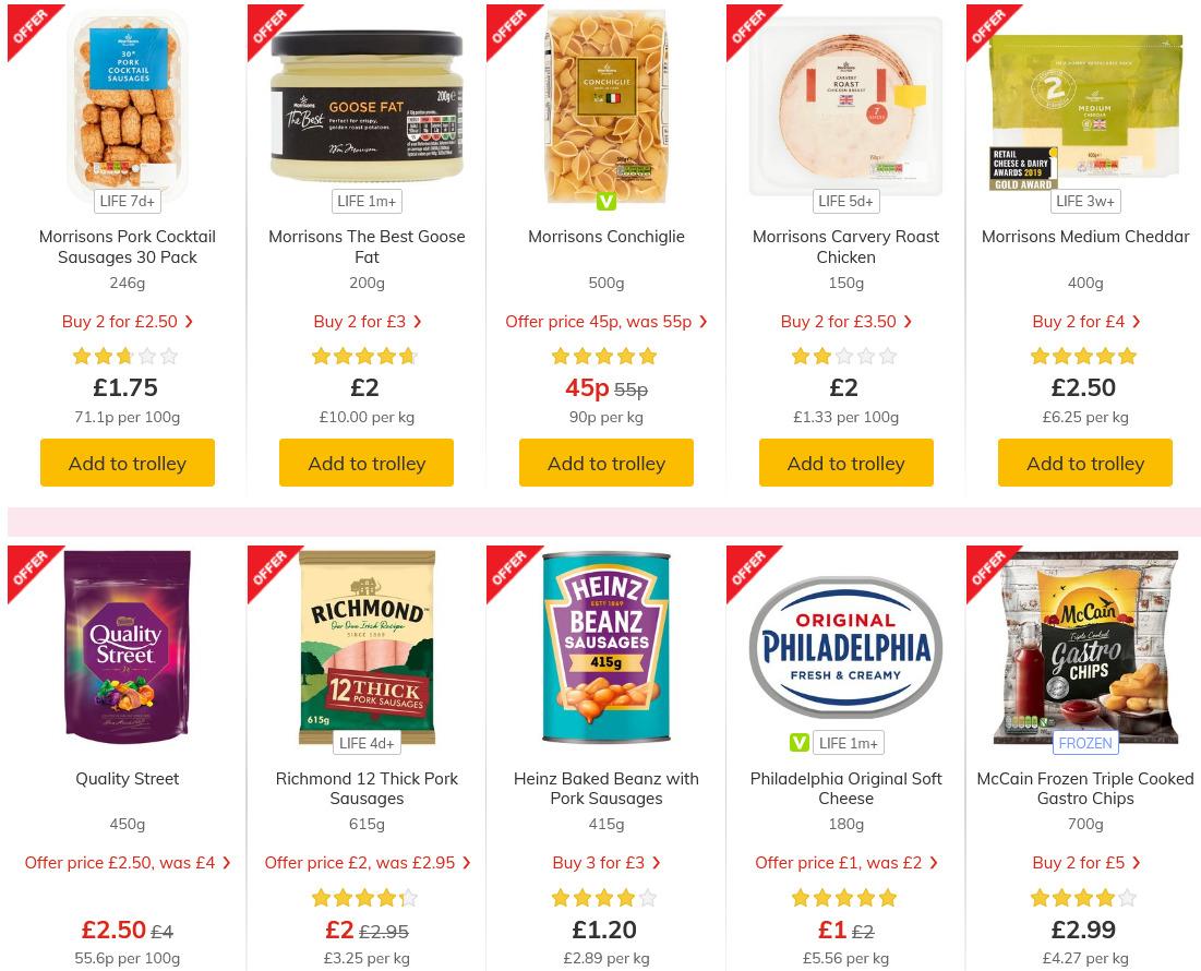 Morrisons Offers from 24 November