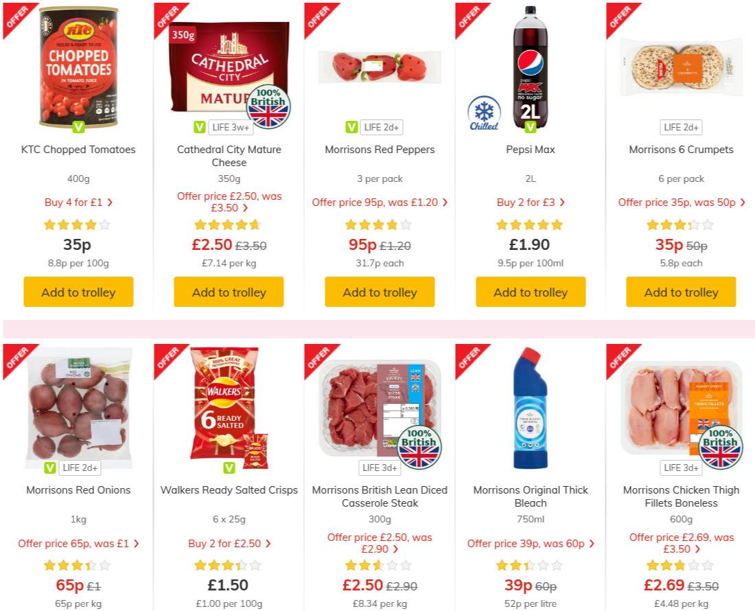 Morrisons Offers from 24 November