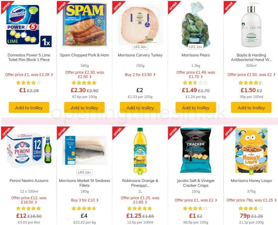 Morrisons Offers from 29 December