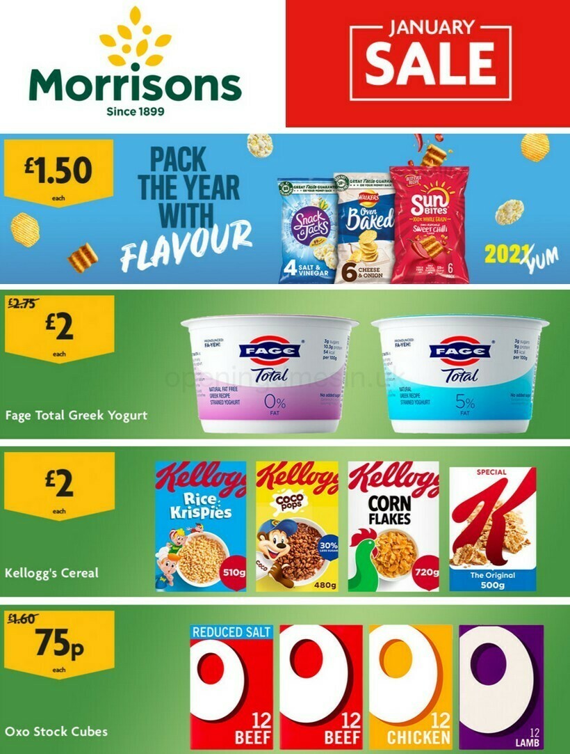 Morrisons Offers from 5 January