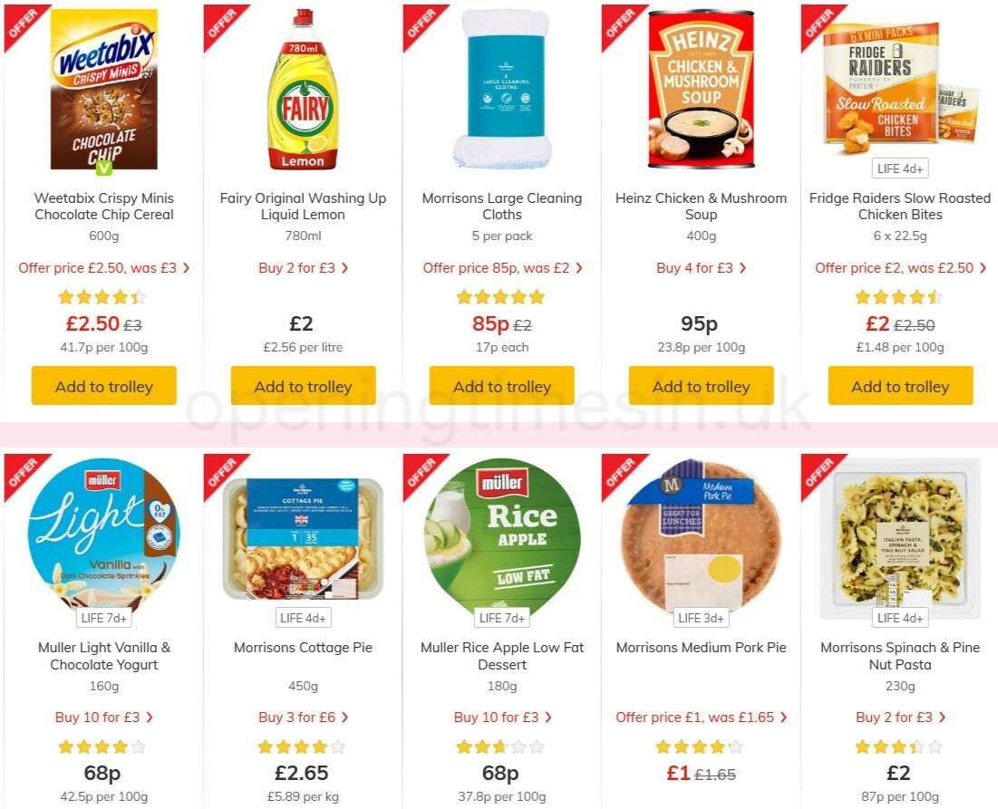 Morrisons Offers from 5 January