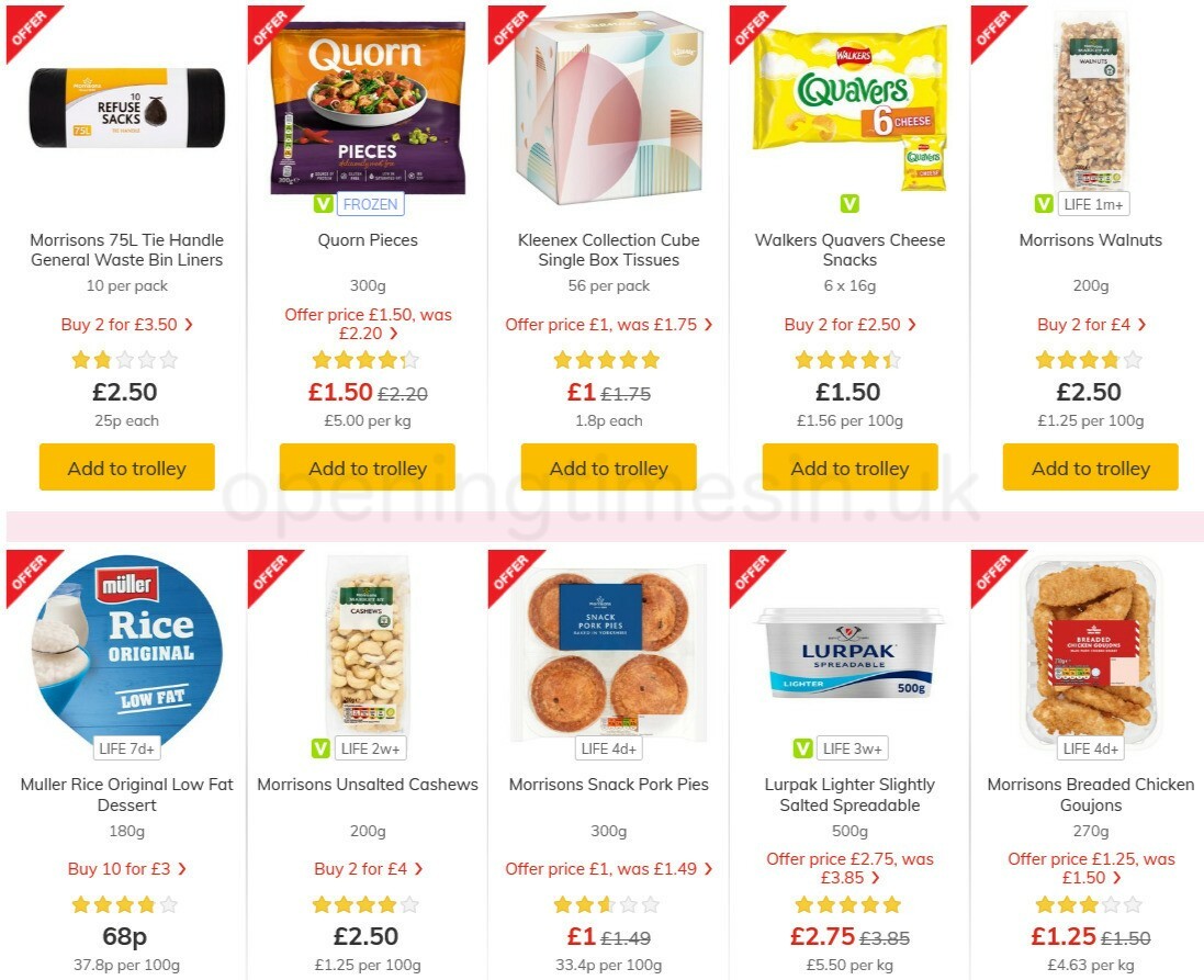 Morrisons Offers from 11 January