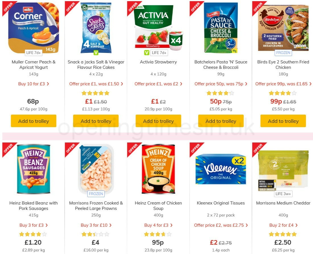 Morrisons Offers from 11 January