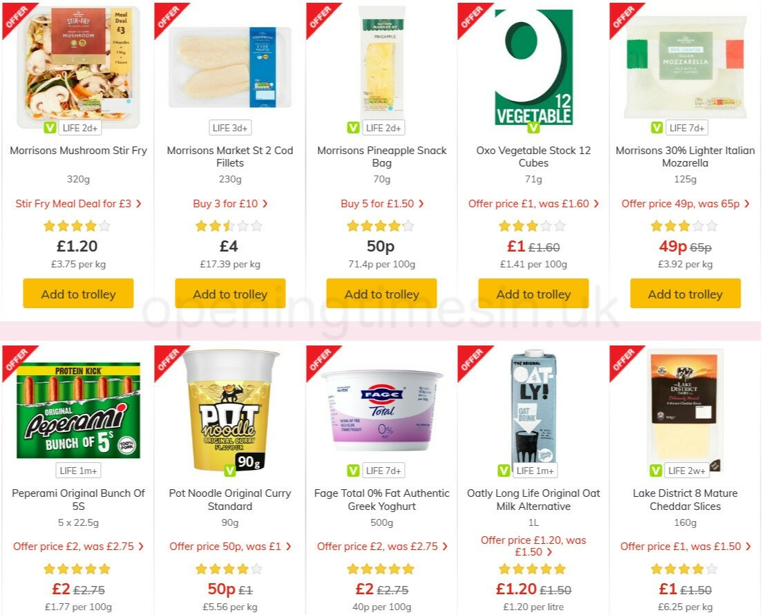 Morrisons Offers from 11 January