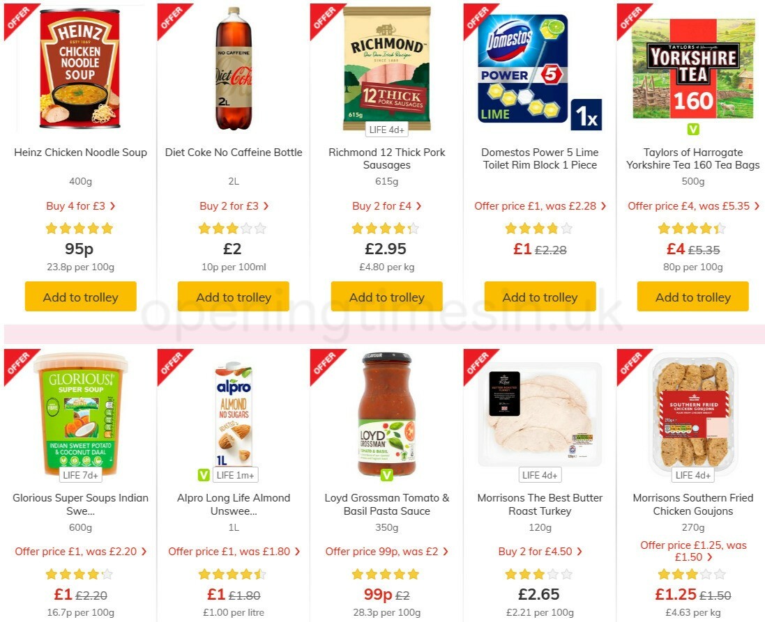 Morrisons Offers from 11 January