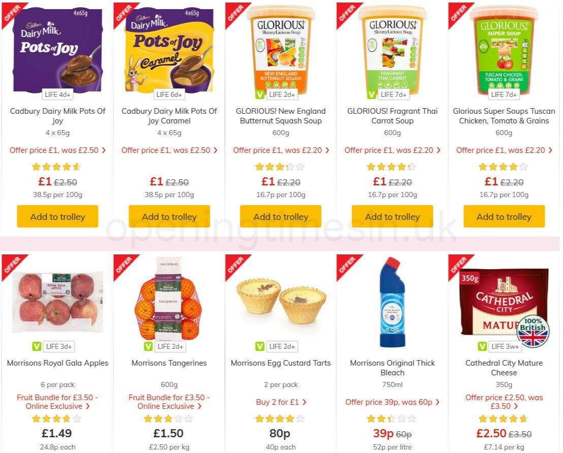Morrisons Offers from 11 January