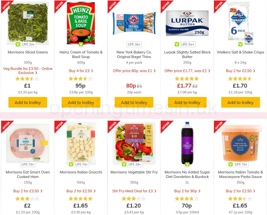 Morrisons Offers from 11 January